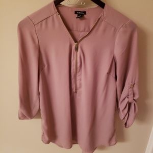 Half zip top